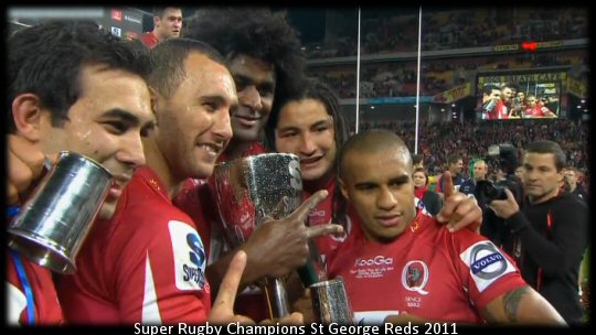 Super Rugby Champions Reds 2011